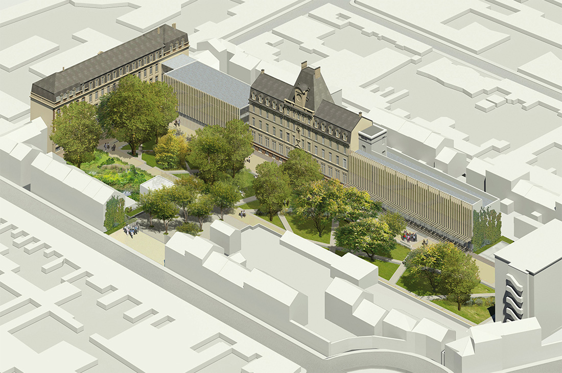 Lycée Jean Jaurès Reims plan